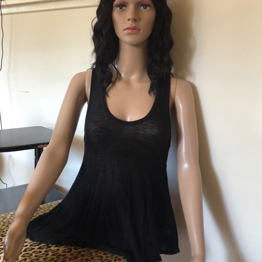 Free People Black Tank